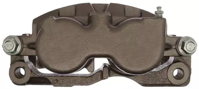 19366051 - : Front Driver Side Disc Brake Caliper Assembly with Semi-Metallic Pads (Loaded Non-Coated), Remanufactured for GM Image