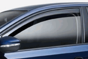 1K9072193HU3 - Exterior: Side Window Deflectors - Front for Volkswagen Image
