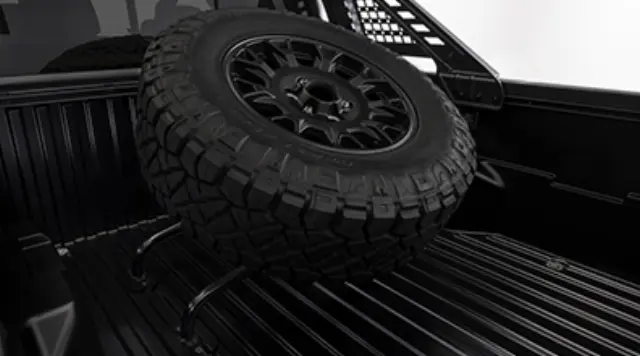 PT22835243 - Exterior: Bed-Mount Tire Carrier for Toyota: Tacoma Image