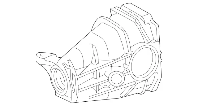 1293510605 - : Housing for Mercedes-Benz: 300SD, 400SE, 400SEL, E420, E430, S420 Image