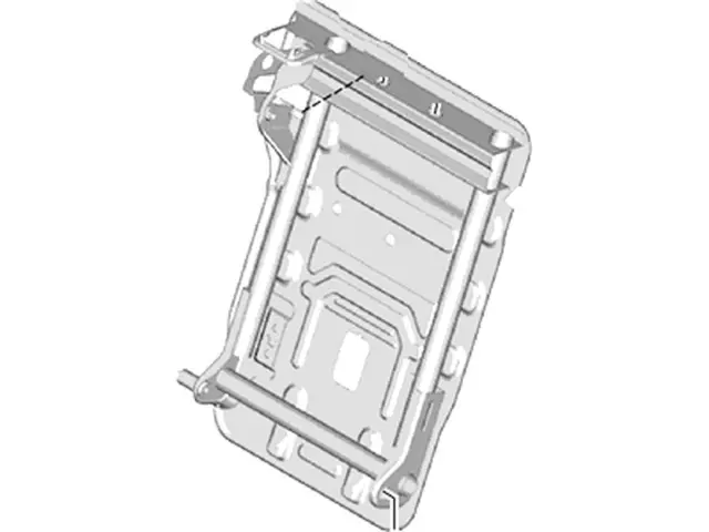 DU5Z96613A38D - Body: Seat Back Frame for Ford: Fusion, Police Responder Hybrid, SSV Plug-In Hybrid | Lincoln: MKZ Image