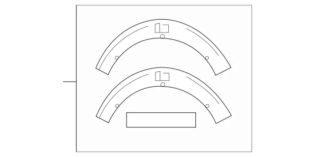 2065844511 - : 2022-2025 Mercedes-Benz C300 - Info Label, Tire Press for Mercedes-Benz: C300 Image