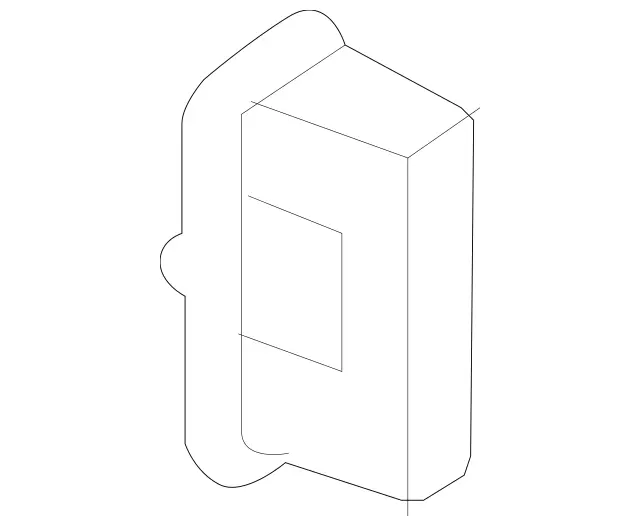 2117430129 - Body: Stop for Mercedes-Benz Image