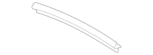 1267820698 - Electric Sliding/Lifting Roof: Seal for Mercedes-Benz: 190, 190D, 190E, 200, 200D, 300CE, 300D, 300E, 300SD, 300SE, 300SEL, 300TD, 300TE, 400E, 400SE, 400SEL, 500E, 500SEL, 560SEC, 560SEL, 600SEL, G55 AMG, G550, G550 4x4, G63 AMG, G65 AMG, S420 Image image