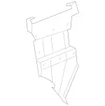 2115458740 - : Holder for Mercedes-Benz: CLS500, CLS55 AMG, CLS550, CLS63 AMG, E320, E500 Image