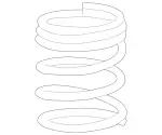 4633243300 - Suspension: Helical Spring for Mercedes-Benz Image