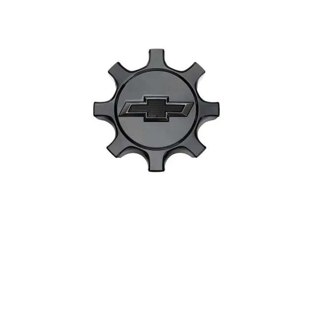 85539637 - Wheels: Center Cap - Black With Black Bow-Tie Logo for Chevrolet: Silverado EV Image