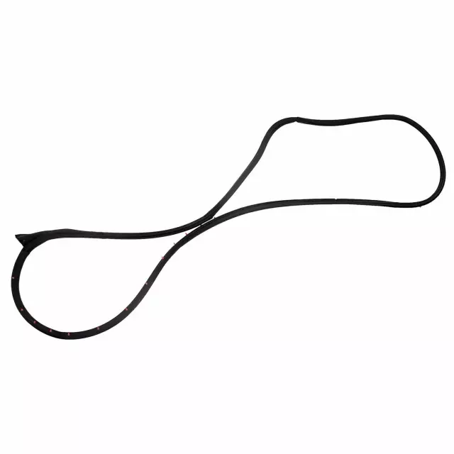 4C2Z1520531AA - Body: Weatherstrip for Ford: E-150, E-150 Club Wagon, E-250, E-350 Club Wagon, E-350 Super Duty, E-450 Super Duty Image