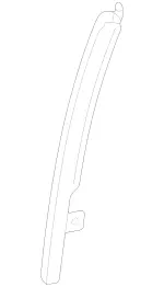 2037301219 - : Window Divider for Mercedes-Benz Image