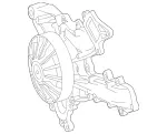 2762001501 - : Water Pump for Mercedes-Benz Image