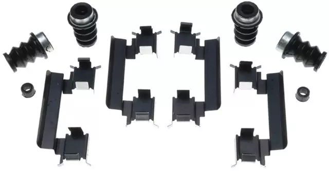 18K1584X - : Front Disc Brake Caliper Hardware Kit with Clips, Seals, and Bushings for ACDelco Image