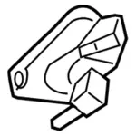 8L2Z7826412B - Body: Latch for Ford: Explorer, Explorer Sport Trac Image