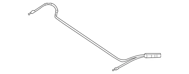 167880340064 - Attachment Parts: Hood Release Cable for Mercedes-Benz: GLE350, GLE450, GLE450e, GLE53 AMG, GLE580, GLE63 AMG S, GLS450, GLS580, GLS63 AMG, Maybach GLS600 Image image