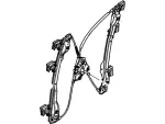 8S4Z5423200A - Body: Window Regulator for Ford: Focus Image