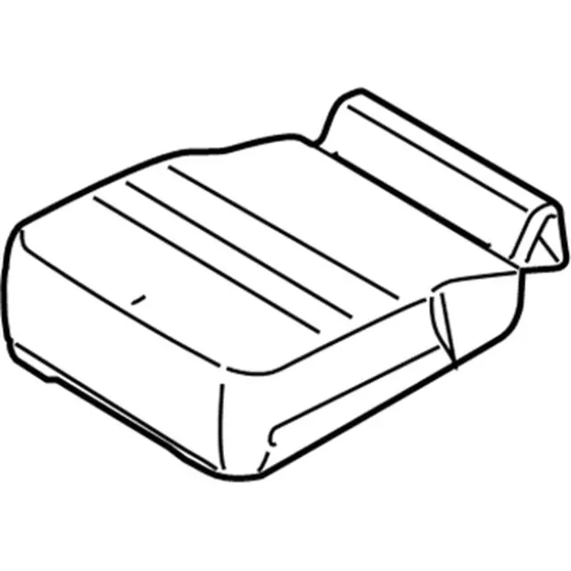 HC3Z2863222A - Body: Seat Cushion Pad for Ford: F-250 Super Duty, F-350 Super Duty, F-450 Super Duty Image