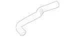 2731420283 - Exhaust System: Molded Hose for Mercedes-Benz Image