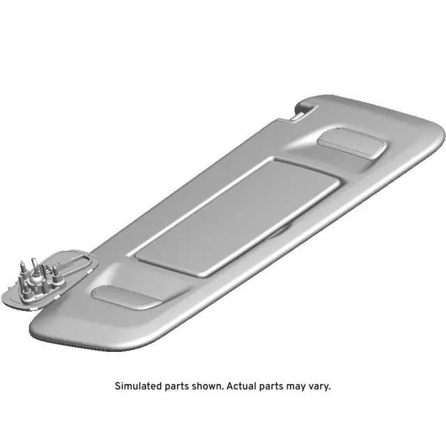 84630340 - : Black Driver Side Sunshade for Cadillac: Escalade, Escalade ESV | Chevrolet: Suburban, Tahoe | GMC: Yukon, Yukon XL Image