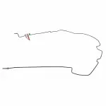 BRTR266 - : Tube Assembly Brake for Ford Image