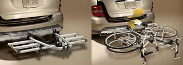66851112 - Hauling: Hitch-Mounted Bicycle Rack Extension Kit for Mercedes-Benz: GL320, GL350, GL450, GL550, GL63 AMG, ML320, ML350, ML450, ML500, ML550, ML63 AMG Image