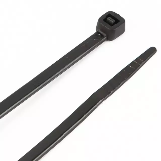 W2904 - : 100 Pc Black Cable Ties. 4" Length. Tensile Strength 18 Lbs. Resalable Bag. for Performance Tool Image