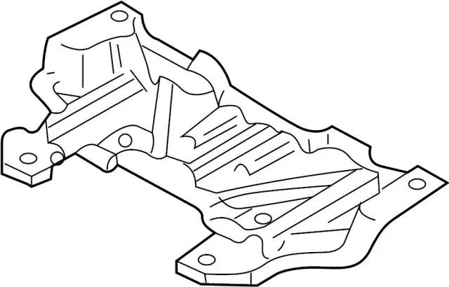 75881CD00A - : Radiator Support Splash Shield for Infiniti Image
