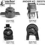 300375 - : Anchor Engine Mount Kit for Anchor Image