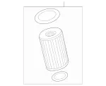 6421800009 - : Oil Filter for Mercedes-Benz Image