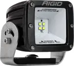 681513 - : 2X2 115 Degree DC LED Scene Light, Surface Mount, Black Housing, Single for Rigid Industries Image