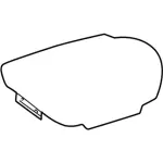 YC3Z7862900BAA - Body: Seat Cover for Ford: Excursion Image