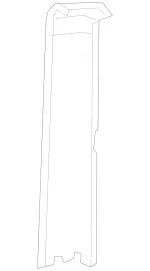 9066373709 - Body: Upper Panel for Mercedes-Benz Image