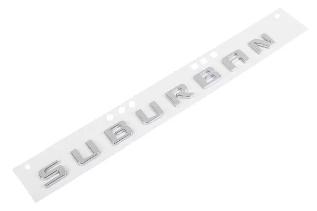 15860871 - Body: Nameplate for Chevrolet: Suburban, Suburban 1500, Suburban 2500 Image