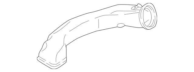 2138302801 - Heating and Ventilation: Air Duct for Mercedes-Benz: AMG GT 43, AMG GT 53, AMG GT 63, AMG GT 63 S, AMG GT 63 S E Performance, CLS450, CLS53 AMG, E300, E350, E400, E43 AMG, E450, E53 AMG, E63 AMG S Image image