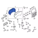 LC3Z10849E - : Instrument Cluster for Ford Image