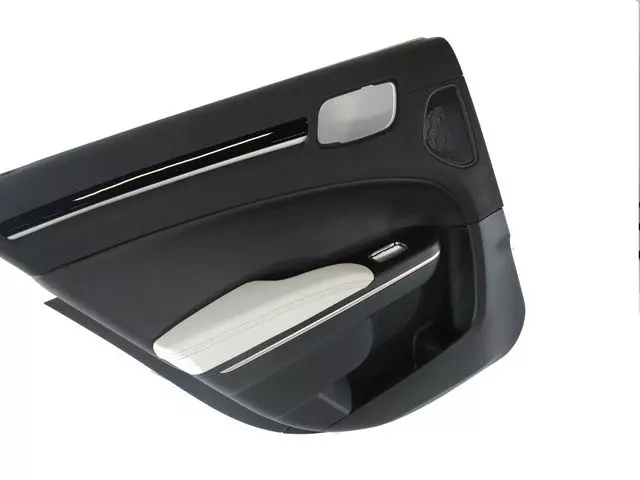 Rear Door Trim Panel Assembly, Left - Mopar (6BY412XDAG)