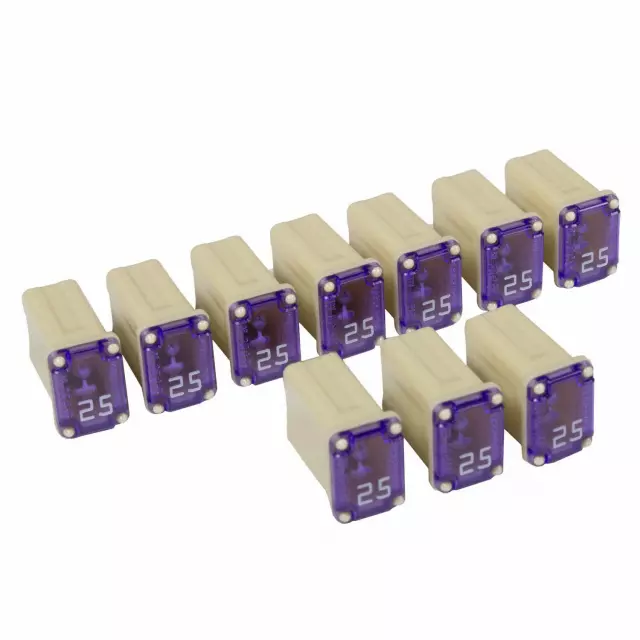 DG9Z14526CA - : Multi-Purpose Fuse for Ford: EcoSport, Edge, Explorer, F-150, F-250 Super Duty, F-350 Super Duty, F-450 Super Duty, Fusion, Mustang, Police Interceptor Utility, Police Responder Hybrid, Ranger, SSV Plug-In Hybrid | Lincoln: Continental, MKX, MKZ, Nautilus Image