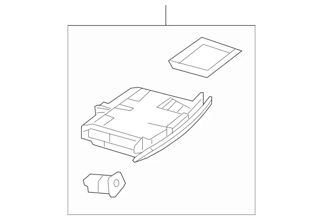 222680070364 - : Stowage Compartment for Mercedes-Benz Image