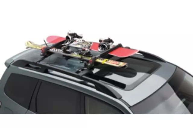 2010-2013 Subaru Legacy Forester SKI SNOWBOARD CARRIER Genuine OEM BRAND NEW - Subaru (E361SAG500)