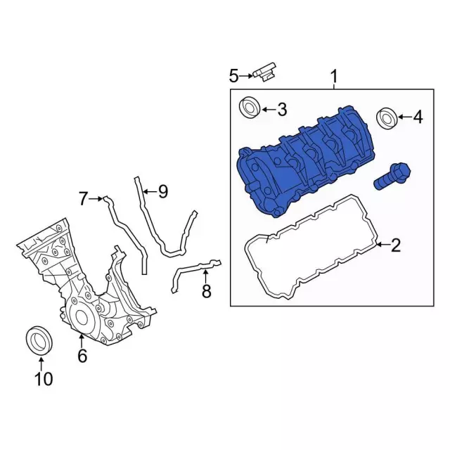 KR3Z6582K - : Valve Cover for Ford: F-150, Mustang Image