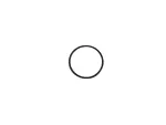 68211267AA - Fuel and Accelerator Pedal: Fuel Injection Pump O Ring for Mopar Image