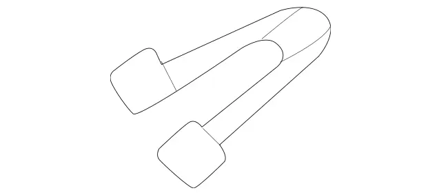 49912770 - Rear-End Door: Fastening Clip for Mercedes-Benz: 180b, CLA250, EQB 250+, EQB 300, EQB 350, GLA250, GLA35 AMG, GLA45 AMG, GLB250, GLB35 AMG, GLE350, GLE450, GLE450e, GLE53 AMG, GLE580, GLE63 AMG S, GLS450, GLS580, GLS63 AMG Image image
