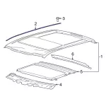 HC3Z28537A49B - Body: Retainer for Ford: F-250 Super Duty, F-350 Super Duty Image