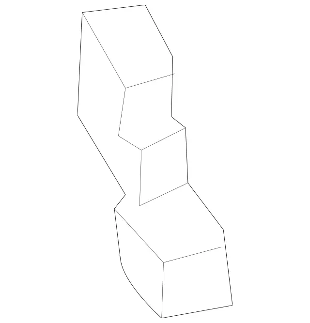 2518850237 - Attachment Parts: Impact Absorber for Mercedes-Benz: R320, R350, R500 Image image