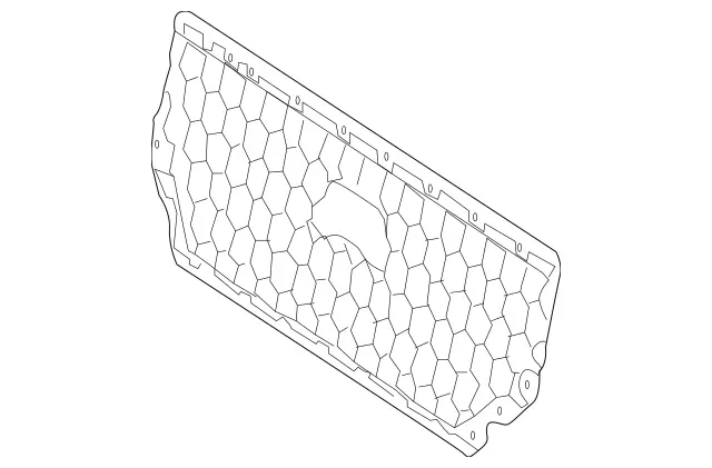 1716400260 - Body: Partition Panel for Mercedes-Benz Image