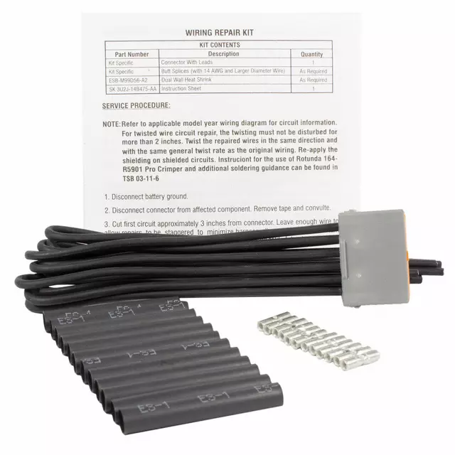 Wire Assembly - Ford (3U2Z*14S411*BKA)