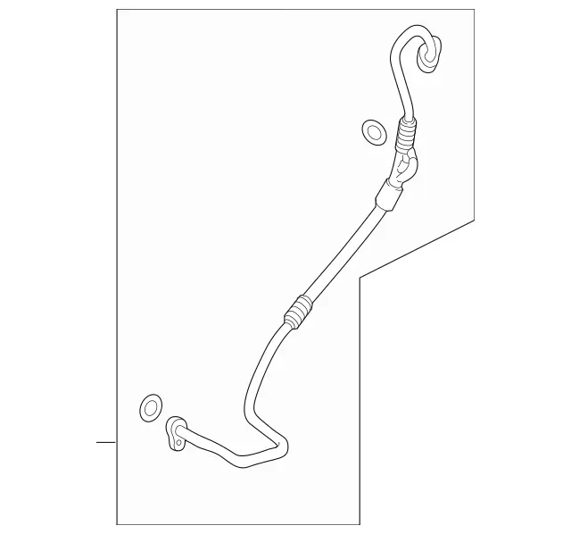 213830440464 - : Refrigerant Line for Mercedes-Benz: AMG GT 63, AMG GT 63 S, AMG GT 63 S E Performance, E63 AMG S Image