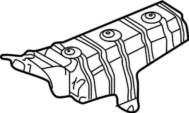 747535NA0A - Exhaust: Heat Shield for INFINITI: QX50, QX55 Image