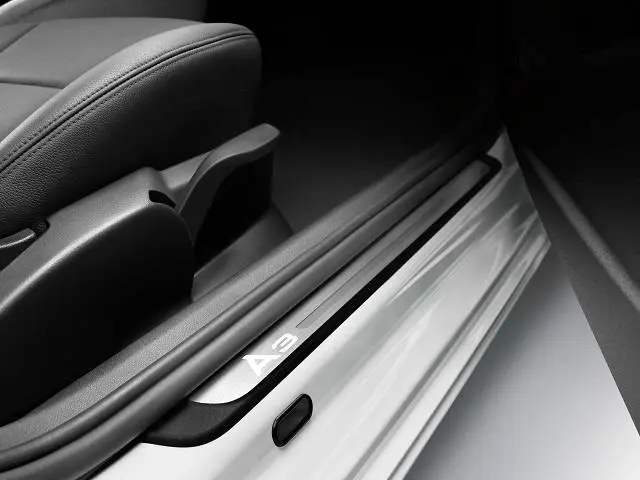 8V4071300 - Exterior: Illuminated Door Sills - A3 for Audi: A3, A3 Quattro, A3 Sportback e-tron Image