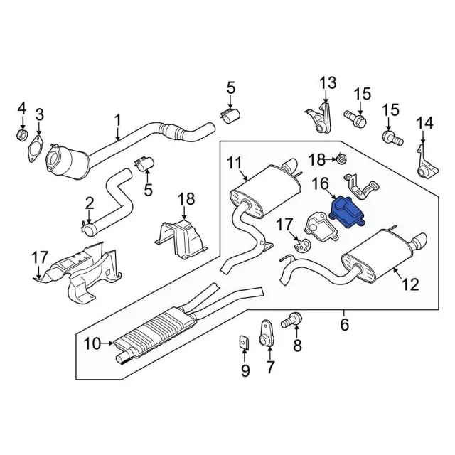 PR3Z5K245B - : Actuator for Ford: Mustang Image