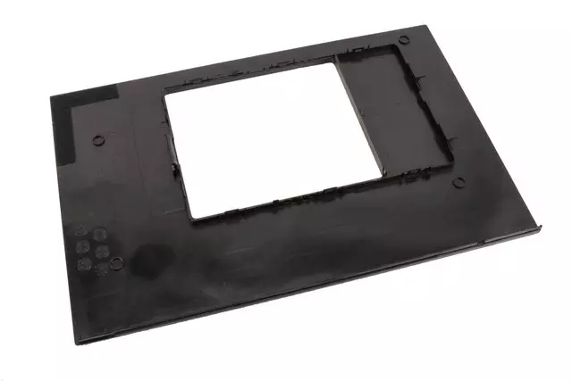 Jet Black Rear Driver Side Seat Frame Rear Finish Cover - GM (23186538)