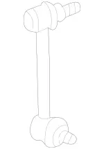 2033203089 - : Rod for Mercedes-Benz: C240, C280, C320 Image